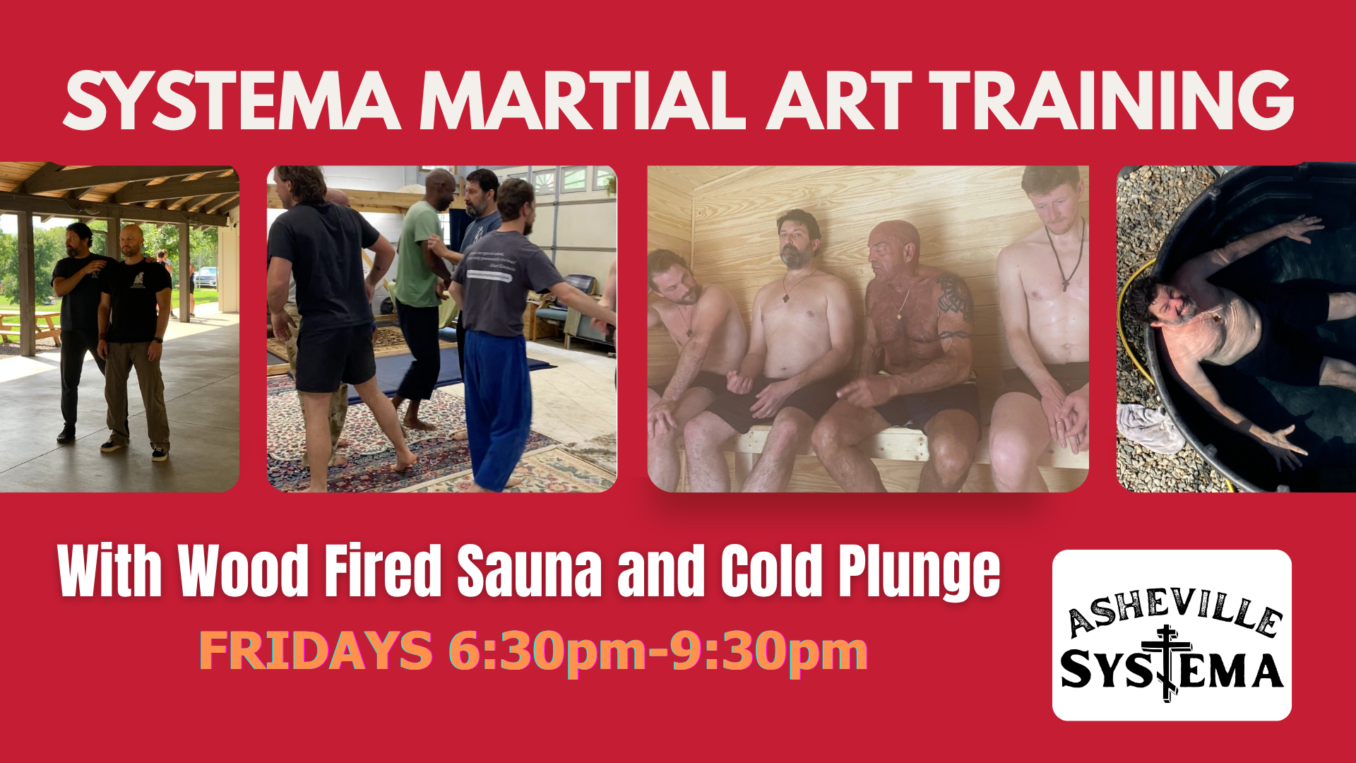 Systema, Sauna and Cold Plunge - Friday Evenings